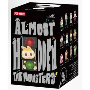 Pop Mart Labubu The Monsters Almost Hidden Series Figure Single Blind Box